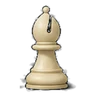 White Bishop on C1